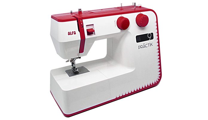 Maquina de Coser ALFA AUTOMATICA 119 con Mesa  Maquina coser alfa, Maquina  de coser, Juegos de baño